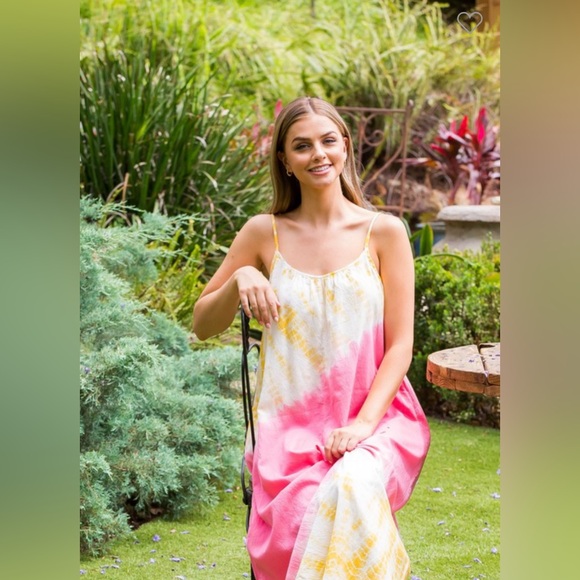 THML Anthropologie Tie Dye Maxi Dress - Picture 3 of 4